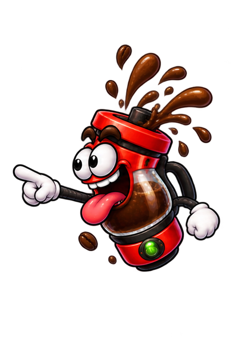Cafeteira maluca, um dos inimigos do Chaos Dodger